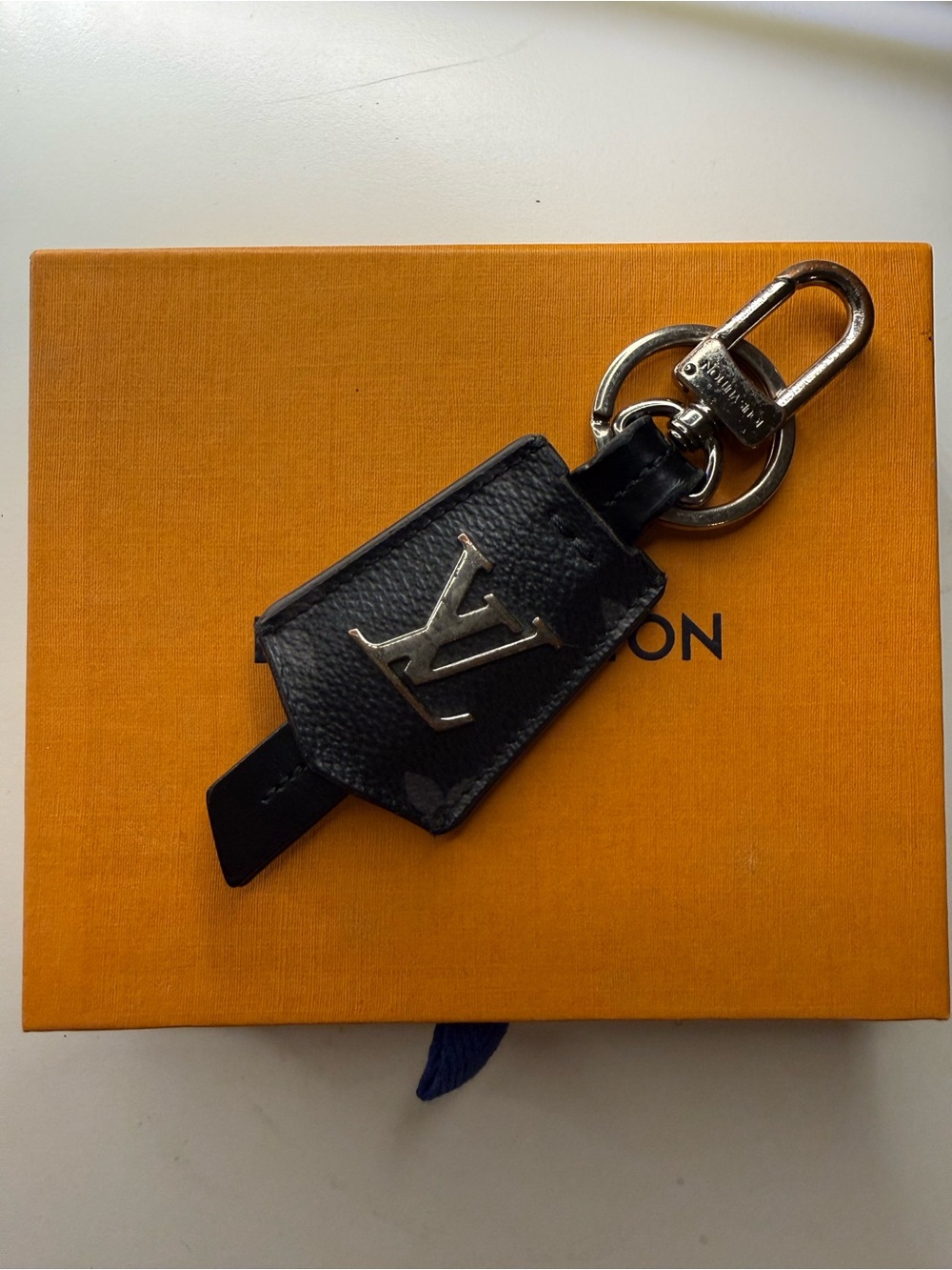 Louis Vuitton Monogram Eclipse Clochette Bag Charm & Key Holder